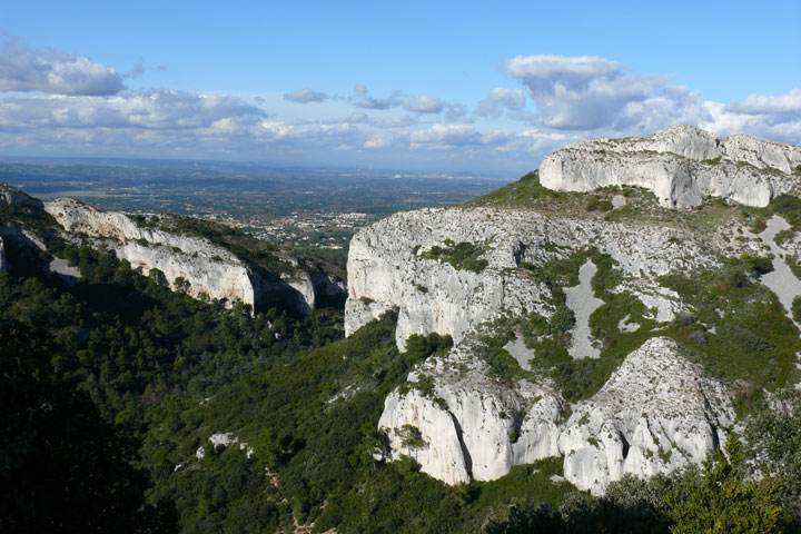 Vue sur St Rémy-de-Provence